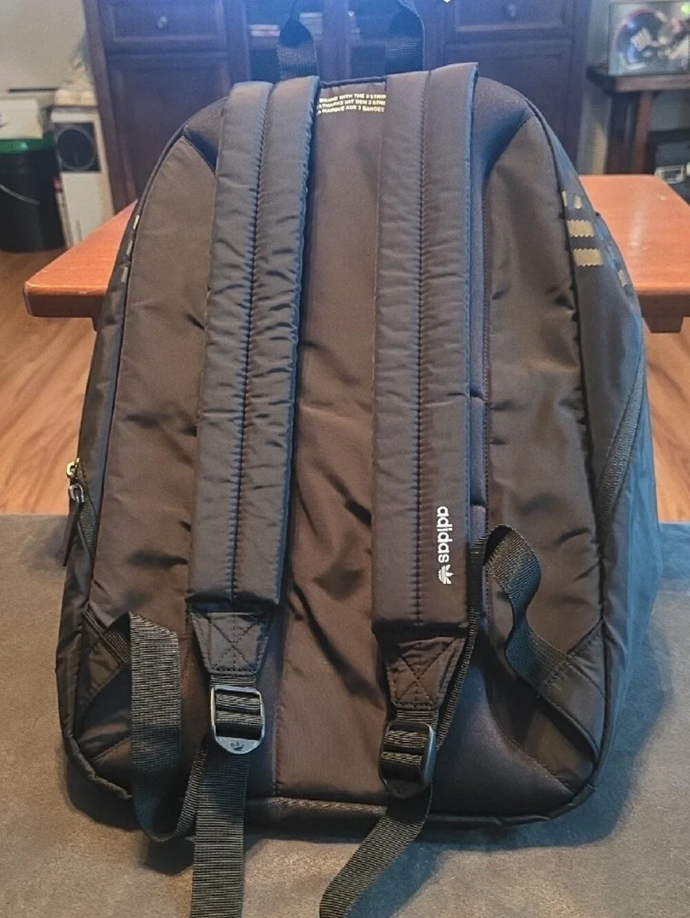 Adidas Black Classic Trefoil Backpack